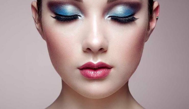 beauty tips,beauty tips in hindi,makeup tips,makeup tips in hindi,eye makeup tips,eye decoration,blue eyeshadow