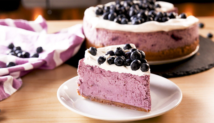 Recipe- Blueberry Vegan Cheesecake

