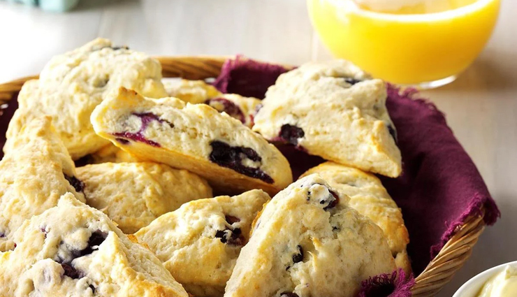Recipe- Bake These Beautiful Blueberry Scones
