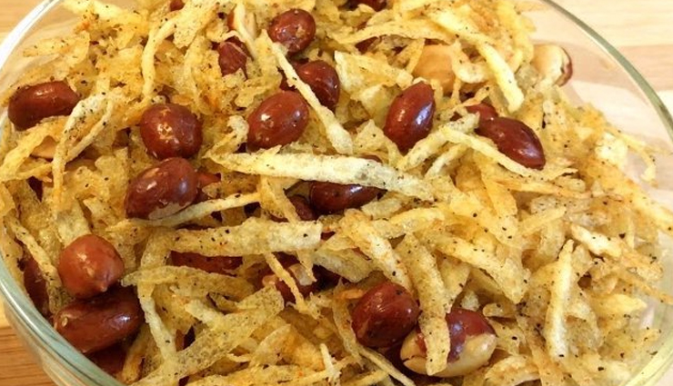 raw banana chivda,hunger struck,food,easy recipe