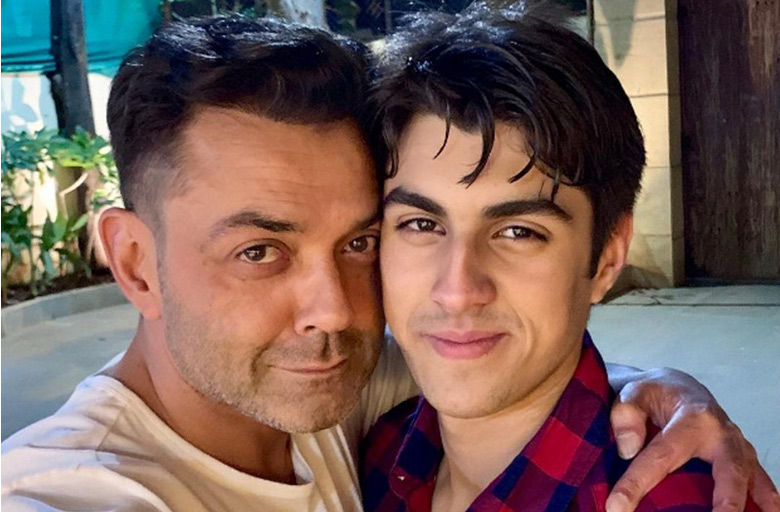 On his 50th birthday, Bobby Deol shares a rare photo with his handsome son Aryaman