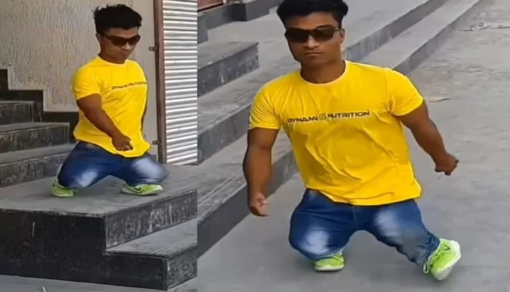 weird news,weird incident,pratik vitthal mohite,worlds shortest bodybuilder,guinness world records