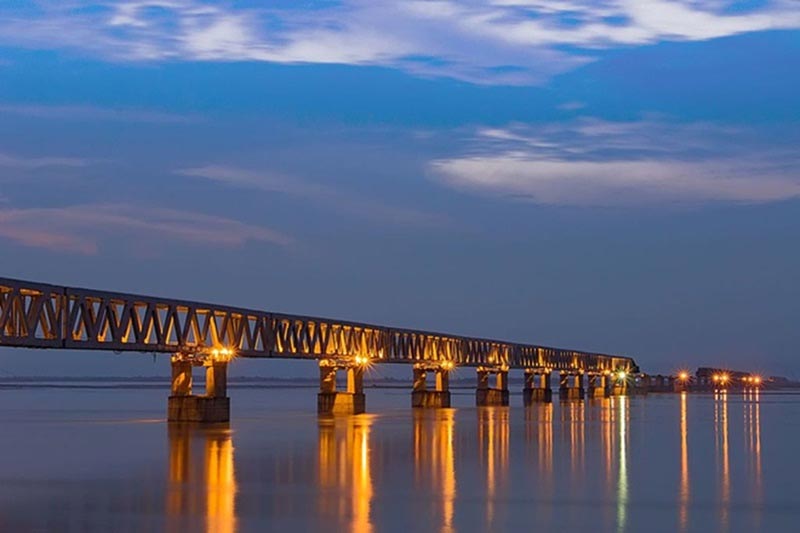 assam,railroad,bridge,bogibeel bridge
