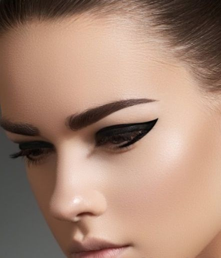 different types of eyeliner,guide to apply eyeliner,eyeliner,cutout cat eye,double winged,twisted cat eye,bold and dramatic,graphic wings