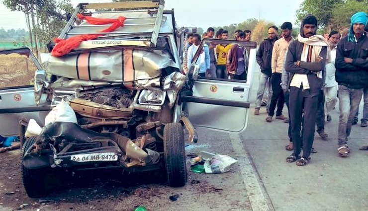 महाराष्ट्र:  पंढरपुर में बोलेरो जीप और ट्रक के बीच जबरदस्त टक्कर, 4 लोगों की हुई मौत