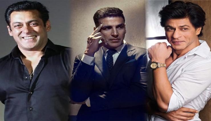 10वें स्थान पर शाहरुख, पहले पर सलमान और बीच में अक्षय कुमार, जानिये कैसे...