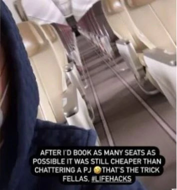 coronavirus,flight,book entire flight,wife,weird news