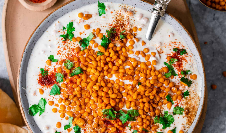 Recipe- Easiest Side Dish Boondi Raita