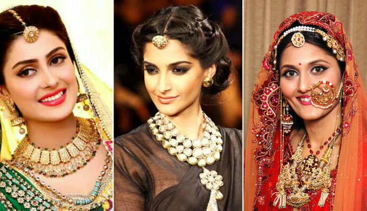 different styles of maang tika,maang tika,fashion tips,fashion trends,trendy maang tika