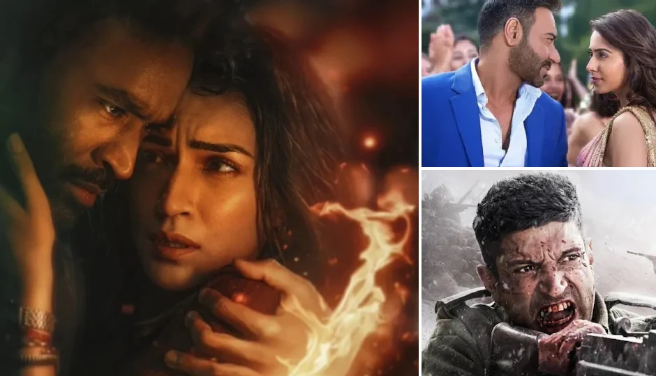 बॉक्स ऑफिस रिपोर्ट: 'तेरे इश्क में' ने मचाया धमाल, 'दे दे प्यार दे 2' से लेकर '120 बहादुर' तक की कमाई पर असर, जानें फ्राइडे का हाल