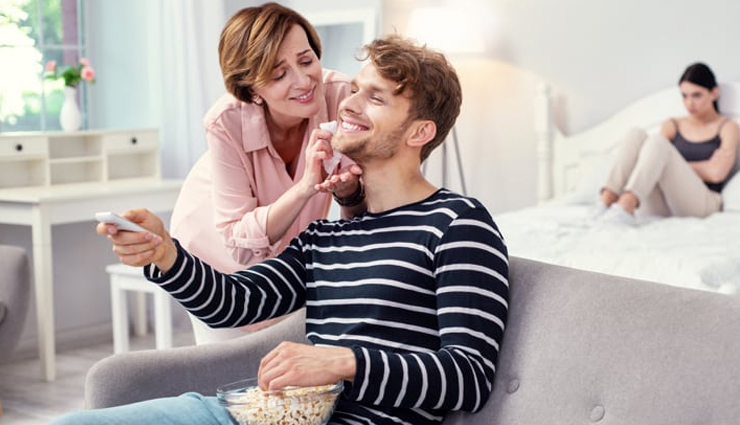 If your Husband is 'mumma's boy', then don't let it Affect your Relationship