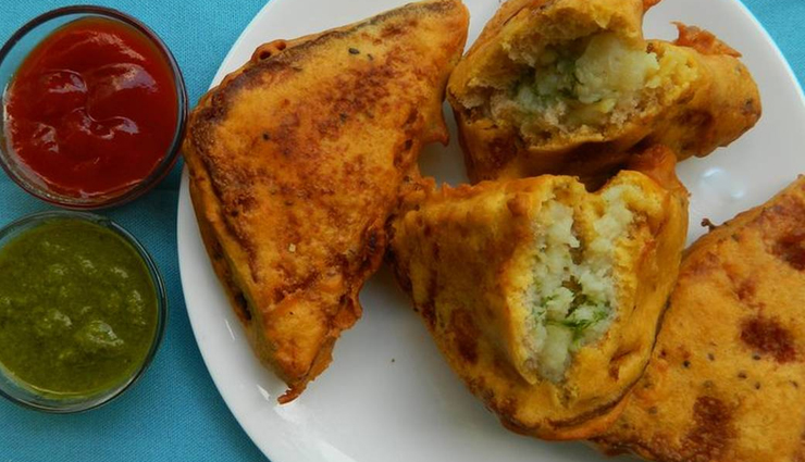 bread pakora,snacks recipe,street food recipe