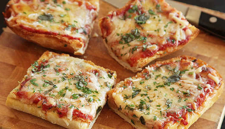 Recipe- Kids Favorite Healthy Bread Pizza