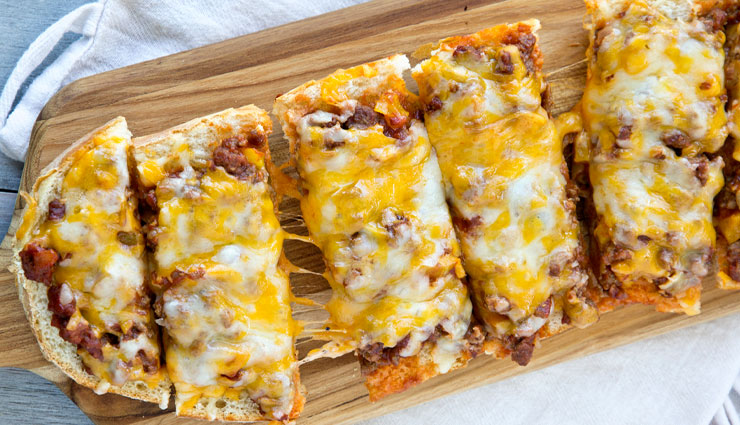 Bread Pizza Recipe