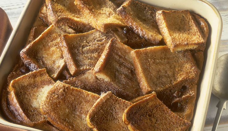 Recipe- Amazing Use of Leftover Bread is Bread and Butter Pudding
