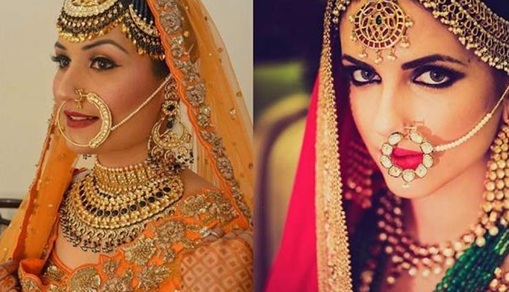 Navratri 2019: महिलाओं को बेहतरीन लुक देती है ये 5 नथ, बढ़ाती है चहरे का आकर्षण type nose rings,nath,navratri 2019,navtra fashion,fashion trends