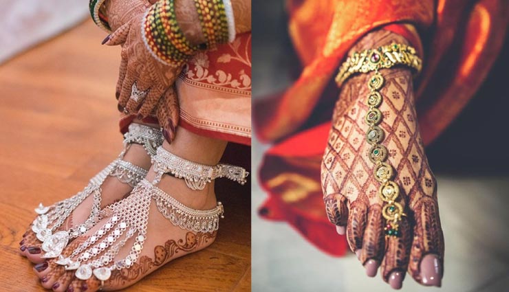 fashion tips,fashion tips in hindi,stylish toe rings,toe rings for bridal look ,फैशन टिप्स, फैशन टिप्स हिंदी में, स्टाइलिश पायल, ब्राइडल लुक टिप्स 