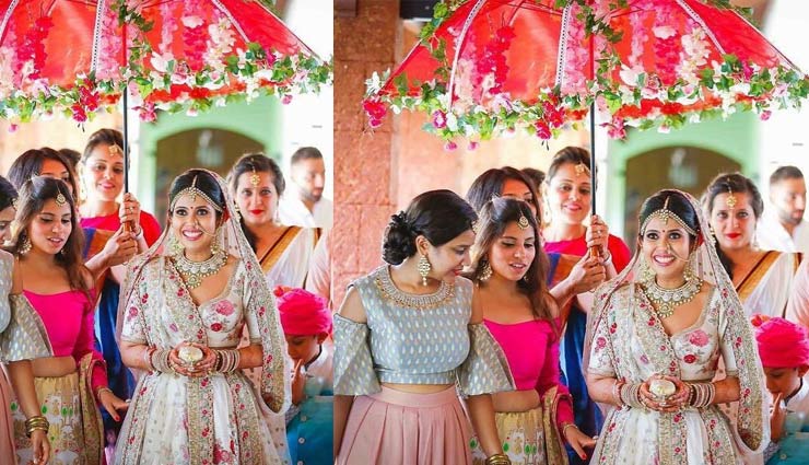 बनाना चाहते हैं ब्राइडल एंट्री को खास, यहां से ले इसके आइडियाज 5 unique ways for bride entry,bridal entry,fashion in bridal entry,fashion tips