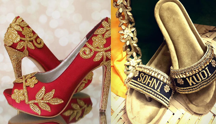 इन बातों का ध्यान रख करें शादी के लिए फुटवियर का चुनाव choosing footwear for marriage,footwear for marriage,tips to choose footwear,brides footwear collection,fashion tips,fashion trends
