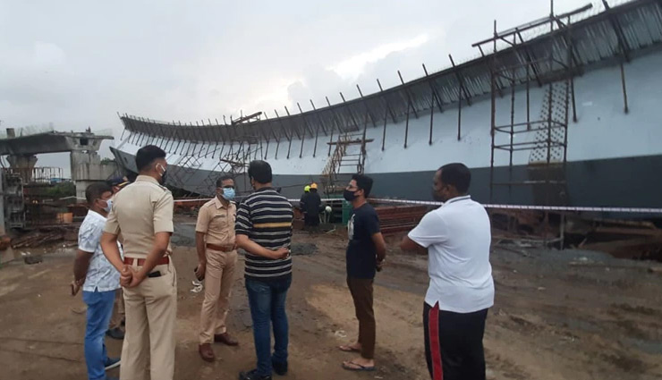 मुंबई: बांद्रा-कुर्ला कॉम्प्लेक्स में निर्माणाधीन पुल का हिस्सा गिरा, हादसे में 13 मजदूर घायल; रेस्क्यू ऑपरेशन जारी