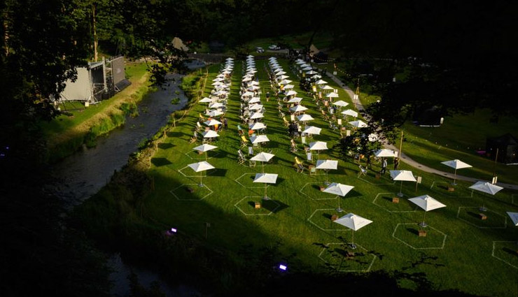 social distancing festival,britain,uk,coronavirus,lockdown,world news