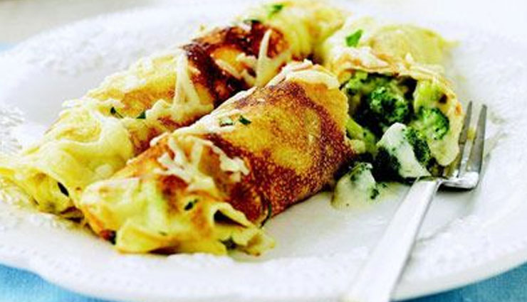 broccoli and cheddar crepes,snacks recipe,broccoli recipe