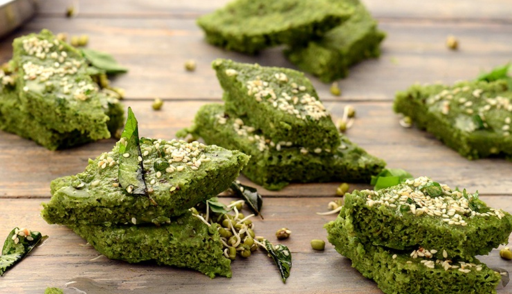 delicious broccoli dhokla,hunger struck,food,easy recipes,brocolli dhokla recipe