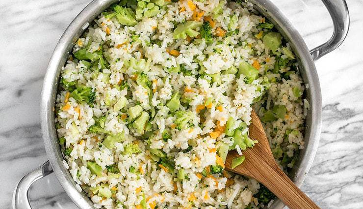 broccoli rice,broccoli rice recipe,hunger struck,easy recipe