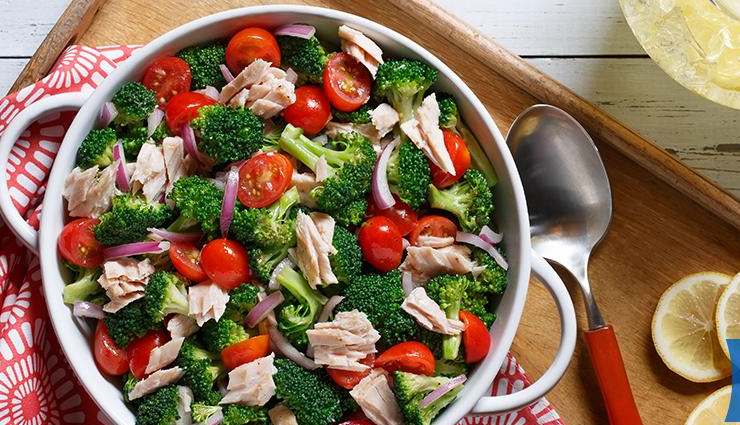 broccoli tuna salad,broccoli tuna salad recipe,hunger struck,food