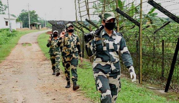 पंजाब : सीमा पर बीएसएफ द्वारा पकड़ा गया पाकिस्तानी संदिग्ध नागरिक