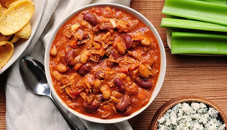 buffalo chicken chili,buffalo chicken chili recipe,hunger struck,food,easy recipe