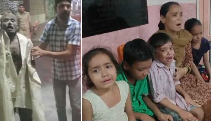 लखनऊ: मकान मालिक से परेशान बुजुर्ग ने BJP ऑफिस में घुसकर खुद को लगाई आग, ऐसे बची जान