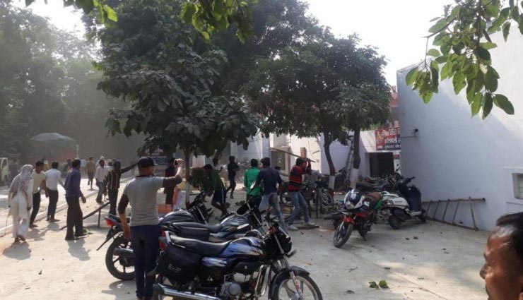 police inspector dead,clash with people,illegal slaughterhouses,bulandshahr