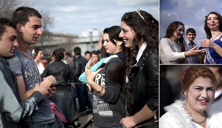 यहां लगता हैं दुल्हनों का बाजार, मनपसंद लड़की को खरीदकर लड़के बनाते है पत्नी weird news,weird market,bulgaria bride market,bride market