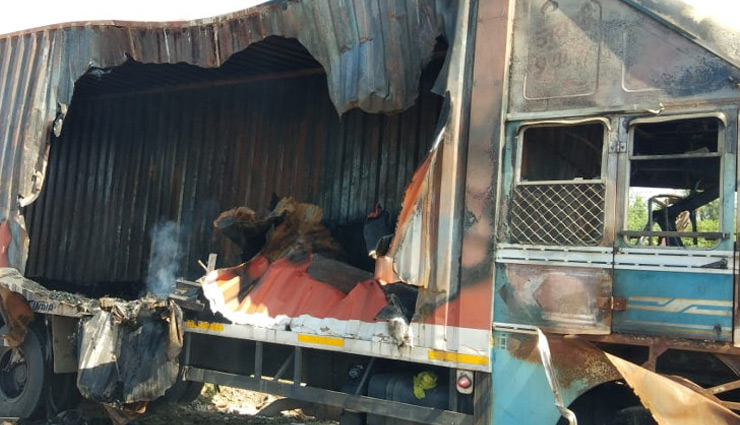 rajasthan,Bundi,road accident,driver died