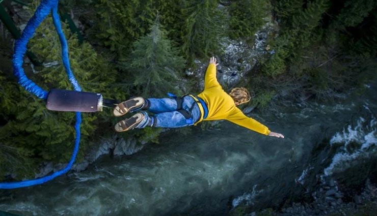 tourist places,indian tourist places,bungee jumping places