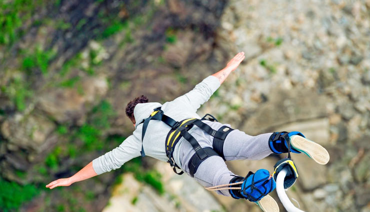 best 5 places for bungee jumping,holidays,travel tourism