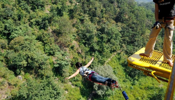bungee jumping,bungee jumping in india,places for bungee jumping,india