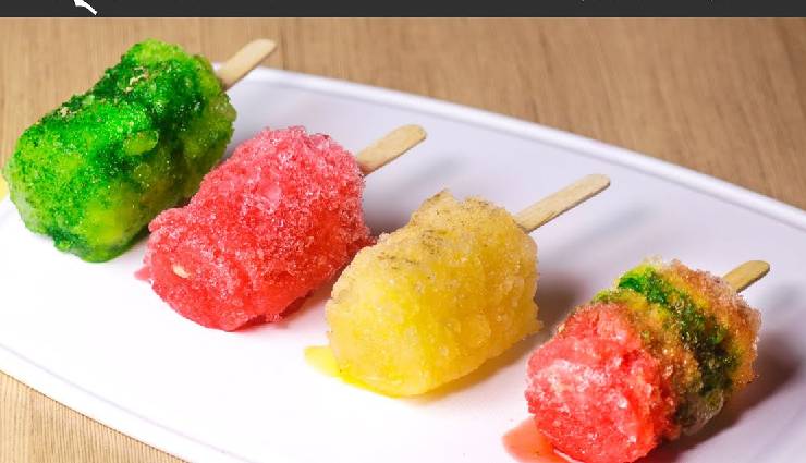 burf ka gola,burf ka gola ingredients,burf ka gola recipe,ice cube,chuski,chuski flavor,coloured burf ka gola