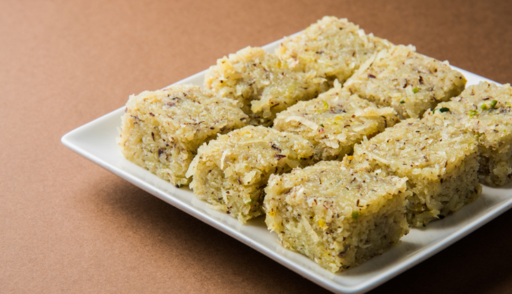Recipe- Popular Indian Sweet Coocnut Burfi