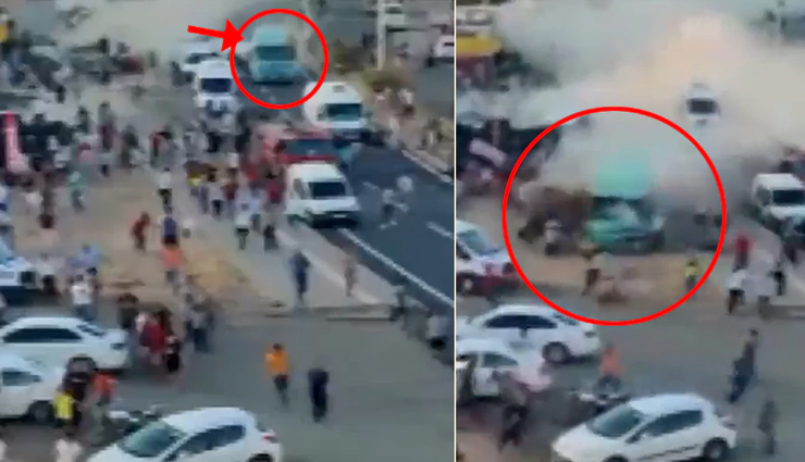 VIDEO: घायलों को बचा रहे थे लोग, पीछे से तेज रफ्तार बस ने दर्जनों को रौंदा, 35 लोगों की हुई मौत