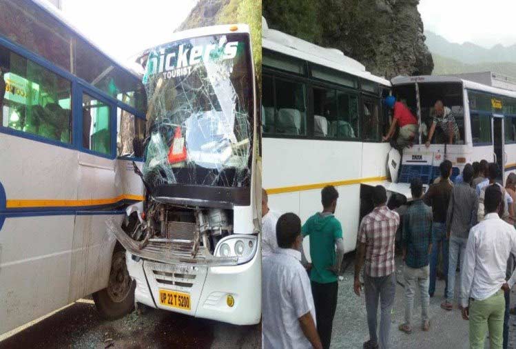 bus accident,badrinath highway