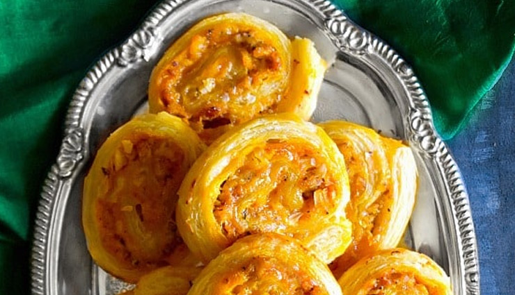 Recipe- Enjoy Houseparty With Butter Chicken Pinwheels