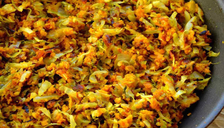 cabbage besan fry,cabbage besan fry recipe,recipe
