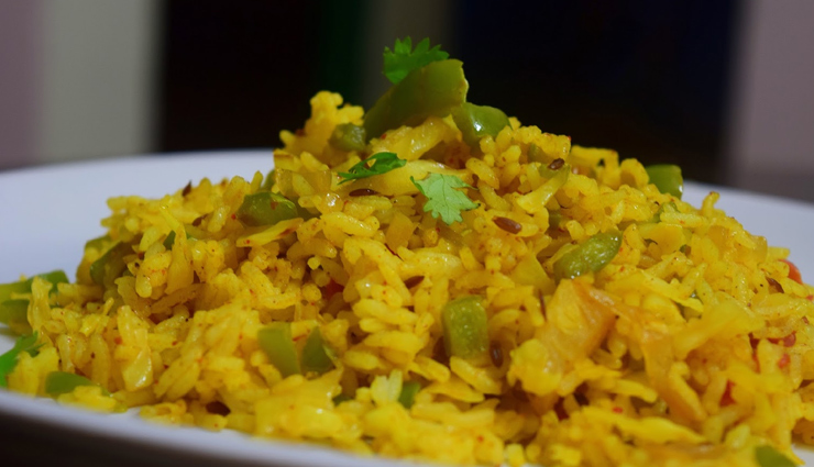 Recipe- Try This Cabbage Capsicum Pulao