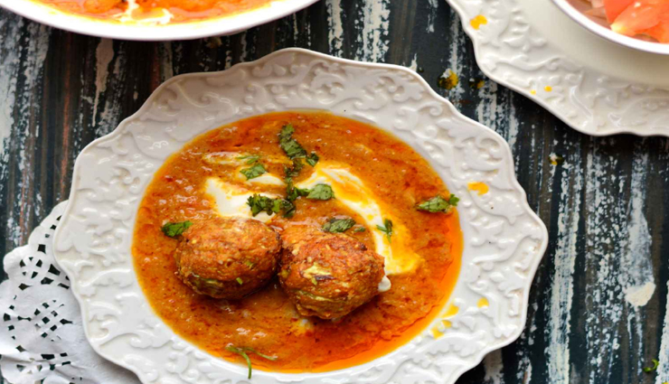 cabbage kofta curry,cabbage kofta curry recipe,garlic recipe,onion recipe,recipe