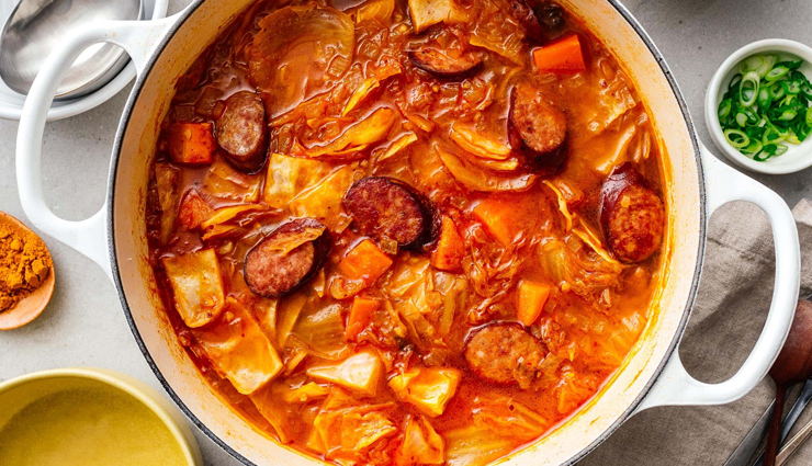 Recipe- Perfect for Winter Cabbage Soup
