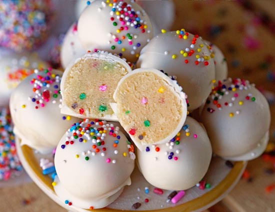 Recipe - No Bake Cake Butter Truffles