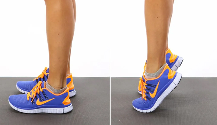 strengthen calf muscles,calf muscles exercises,Health tips,fitness tips,standing calf raise,band push while seating,calf step up,static neutral hold,bunny hop,rope jumping