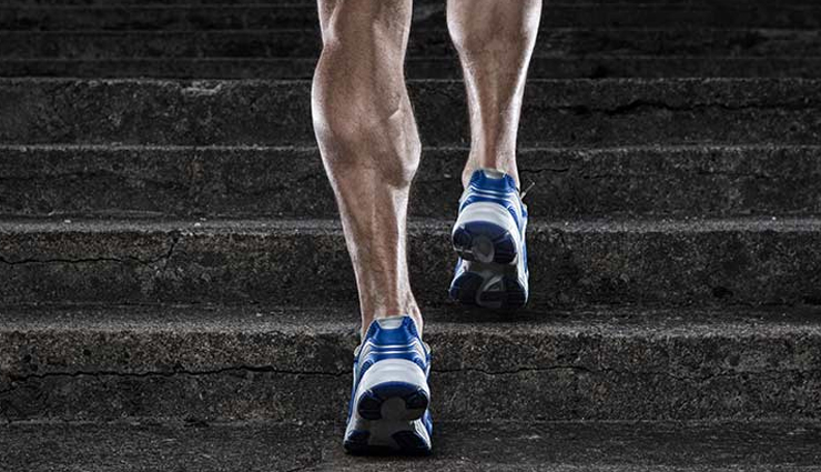 strengthen calf muscles,calf muscles exercises,Health tips,fitness tips,standing calf raise,band push while seating,calf step up,static neutral hold,bunny hop,rope jumping